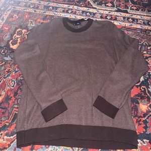 GAP Men's Dark Brown Crewneck Shirt